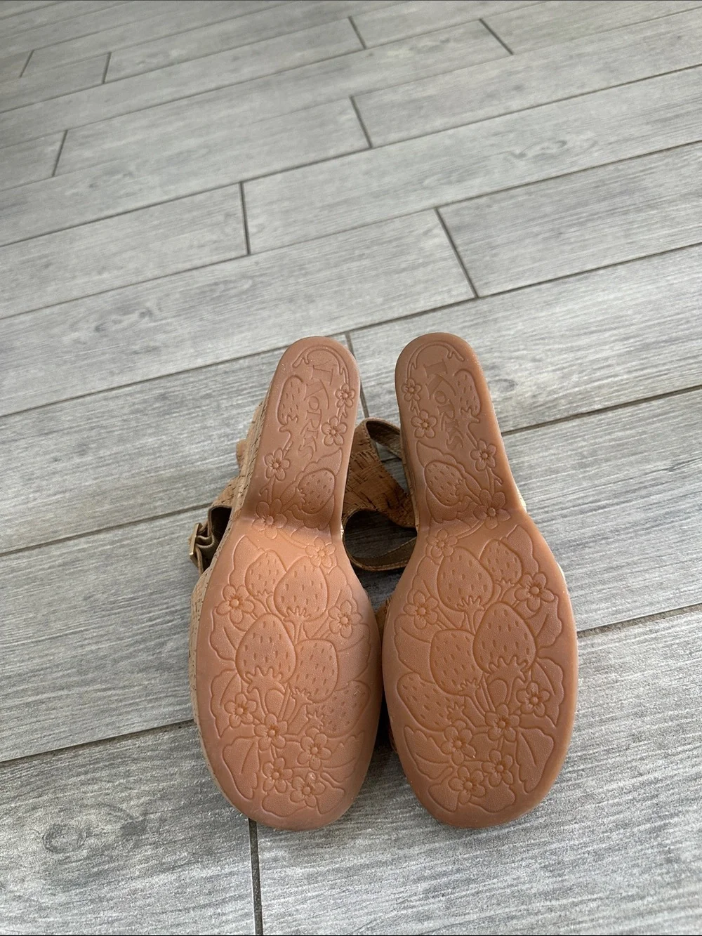 Korks Bardot II Wedge Comfort Sandals New!